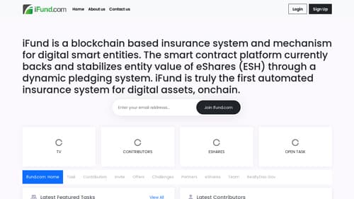 ifund.com website screenshot